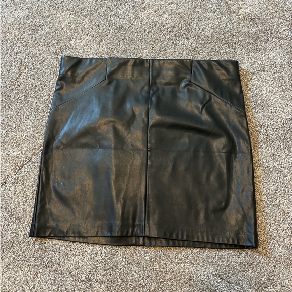 Dynamite Faux Leather Skirt - Picture 1 of 5